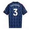Arsenal Cristhian Mosquera #3 Bortatröja 2025-26 Korta ärmar Arsenal Cristhian Mosquera #3 Bortatröja 2025-26 Korta ärmar